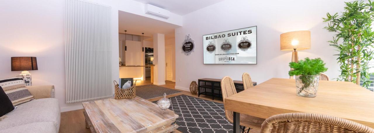 Bilbao Henao Park De Bilbao Suites, En Pleno Centro Con Garaje Directo Eksteriør bilde
